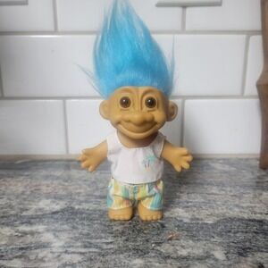 Vintage Russ Troll doll Dressed for Summer